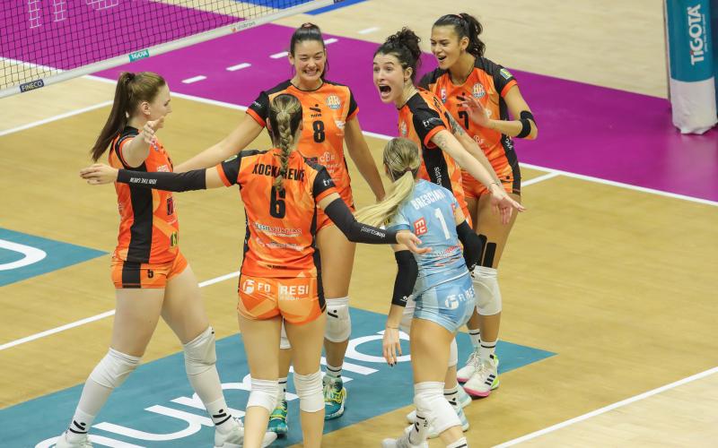 Le interviste arancionere dopo il match con Milano disputato alla Opiquad Arena di Monza