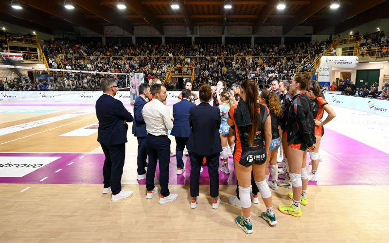 Le interviste arancionere al termine della sfida con l'Imoco Conegliano